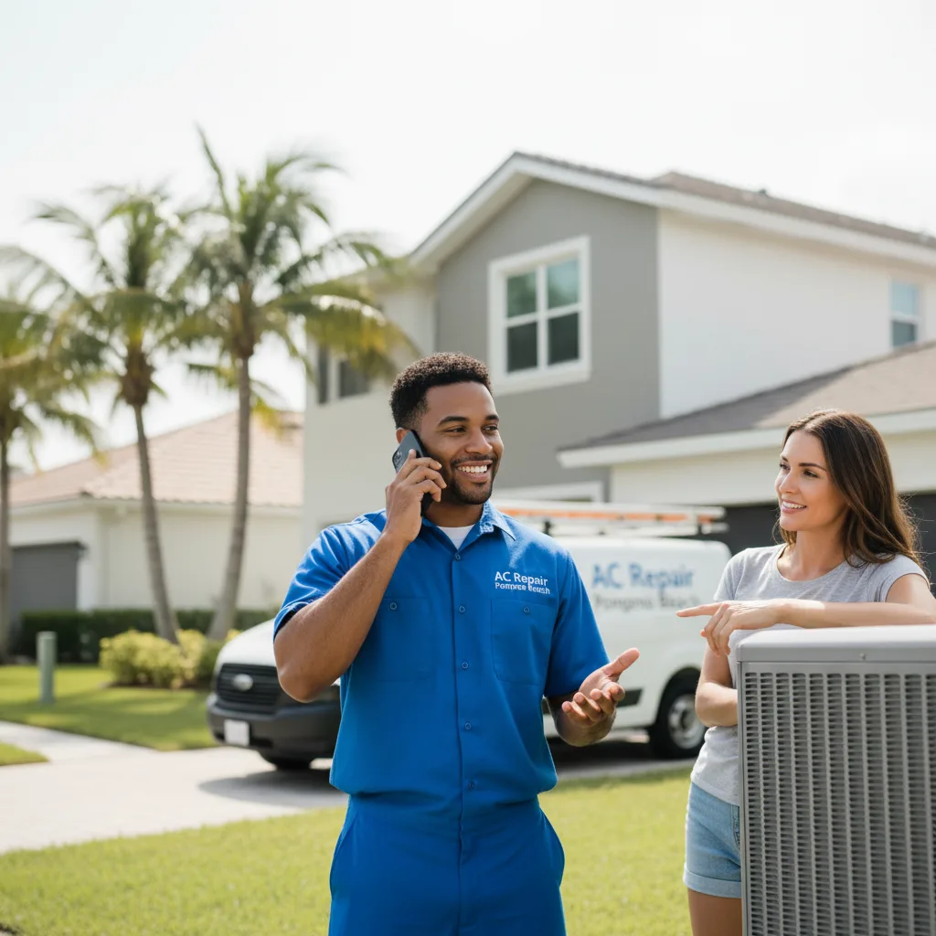 AC Repair Pompano Beach customer support in Heavener